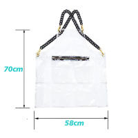 Delantal De Barbero Moda Popular Para Corte De Pelo Antiforo Impermeable Para Hombres Y Mujeres Ropa De Trabajo Delantal Para Cocina - details 0