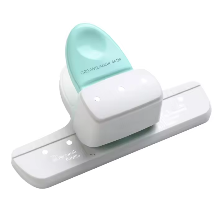 Pulverizador De Agujeros Estándar Para Papel A5 A6 A7 Hoja Suelta 3 Agujeros De 4mm Máquina De Encuadernación DIY Scrapbooking Planificador - 1
