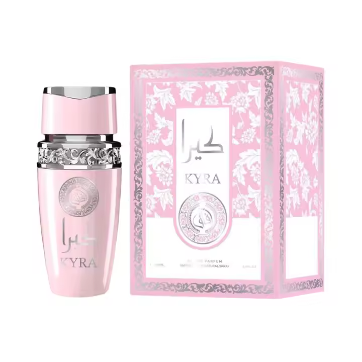 Perfume Duradero AFAQ KYRA de Lattafa, Fragancia Femenina Dulce y Fresca con Notas Florales y Frutales - 1