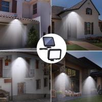 Luces solares para exteriores con sensor de movimiento, paquete de 2 - Luz solar para exteriores con 3 modos e interruptor, 56 luces solares LED con cable de 5 m, ángulo de iluminación de 120° - details 5