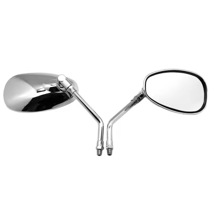 Par De Espejos Retrovisores Para Motocicleta 10mm Electromóvil Scooter E-Bike Adecuado Para Honda Shadow Ace Spirit Magna VT750 - 1