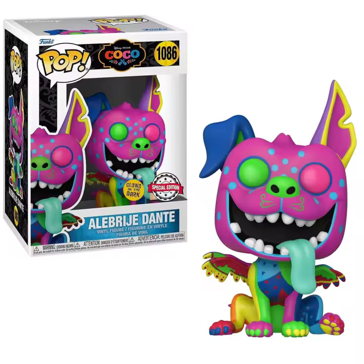 Funko Pop Coco Alebrije Dante Glow Special Edition 1086 - 1