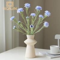 1pc Girasol Artificiales De Seda 3 Cabezas Guirnalda De Navidad Para Decoración De Hogar Y Boda Adorno De Vaso De Flores - details 2