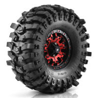 Pneumáticos De Goma Suave Blanca Para Coche RC 1:10 Axial SCX10 90046 AXI03007 TRX4 RBX10M Tamaño 118*45MM - details 1