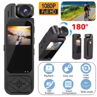 Cámara Mini HD 1080P Portátil Cámara De Acción Digital Pequeña Con Visión Nocturna Infrarroja Grabadora De Vídeo Body Cam - details 0
