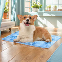 Alfombra De Verano Para Perros Y Gatos Almohada De Mascota Transpirable Lavable Para Pequeños Medianos Y Grandes Perros Silla De Coche - details 8