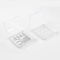 Caja Vacia De Sombras De Ojos Recargable Contenedor Para Labial Y Rubor DIY Tray De Polvo Maquillaje De ABS Material - details 2