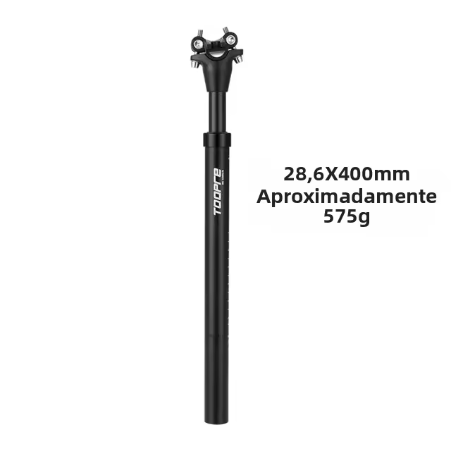 MTB Sillín De Suspensión 27.2/28.6/30.4/30.9/31.6*400mm Poste De Sillín Para Bicicleta Absorción De Choques Dampening Tubo De Sillín 45mm Viaje - 1