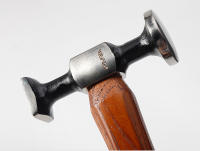 Martillo De Cuero WUTA De Cuero Y Acero Carbono Doble Cabeza Para Trabajar El Cuero Herramienta Profesional Para Chispa Y Perfeccionamiento - details 2