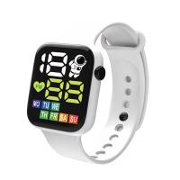 Reloj Digital LED Para Niños Y Niñas 2023 Deportivo Impermeable Con Pantalla De Dibujos Animados Reloj Electrónico Infantil Con Mostrador De Día Semanal Y Cierre De Hebilla - details 8
