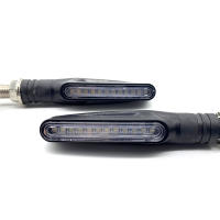 4pcs Luz De Señal De Giro LED Para Motocicleta Flashes Flujo De Agua Luz De Señal Trasera Indicadores De Freno Secuenciales - details 2