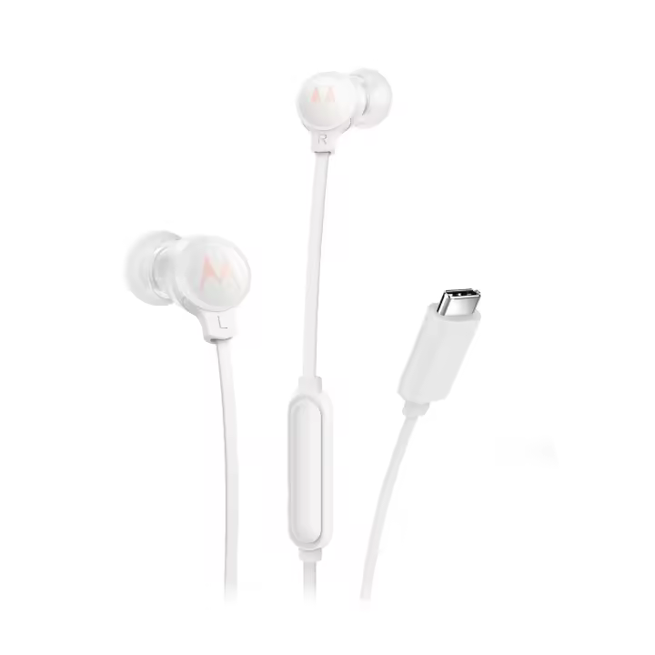 motorola Earbuds 3C-S White / USB-C - 1