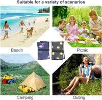 Soporte portátil de XPE para exteriores, impermeable, plegable y deportivo, almohadilla de espuma para senderismo y acampada, paquete de 2 - details 2