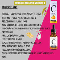 MISTIK | Kit Masajeador 3 Colores Rejuvenecimiento Facial Papada Arrugas Piel Antienvejecimiento Hidratacion Incluye Serum Vitamina C y 10 Parches Ojeras Colageno 5 Sobres  Belleza Mujer Cara Cuello Papada Terapia EMS Vibracion Led Mistik Beauty Madrid - details 3