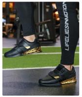Zapatos De Halterofilia Nuevos 2024 Para Hombres Y Mujeres Material De Cuero Auténtico Entrenamiento De Fuerza Profesional Para Squat Y Pull down - details 2