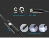 Cámara Endoscopia Android FUERS 3 En 1 Micro USB Tipo C Mini Cámara Impermeable Con LED Para Inspección De Coches Compatible Con HUAWEI XIAOMI PC - details 6