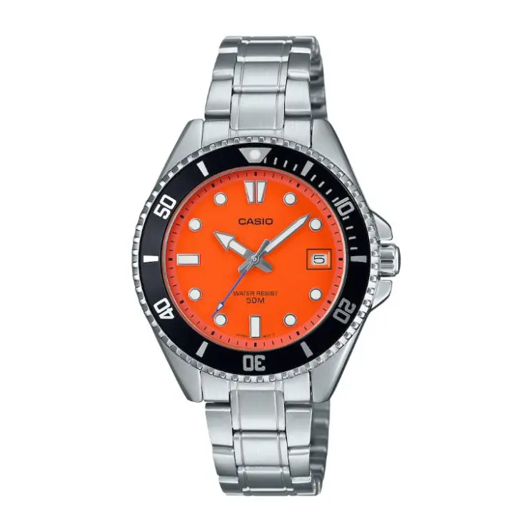 ​reloj deportivo hombre Casio Duro MDV-10D-4A1 38.5mm 50m WR correa de acero - 1