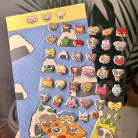 Pegatinas De Esponja Kawaii Para Scrapbooking Y Planificadores Adornos De Pan Y Vegetales De Estaciónery Lindas Para DIY Y Álbumes De Fotos - details 7