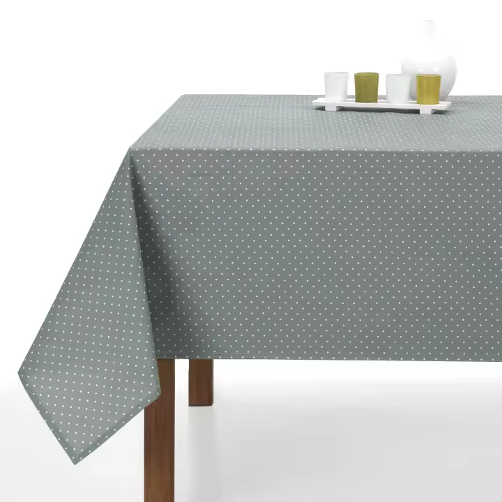Plusdescanso- Mantel resinado antimanchas Topo Agua. Totalmente hidrófugo, repele el agua y cualquier líquido que se derrame. Diferentes medidas. - 1