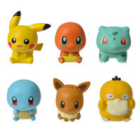 Figuras De Acción Pokemon Anime Mini Muñecos Charmander Squirtle Pikachu Bulbasaur Modelo Original Regalo Para Niños Decoración - details 6