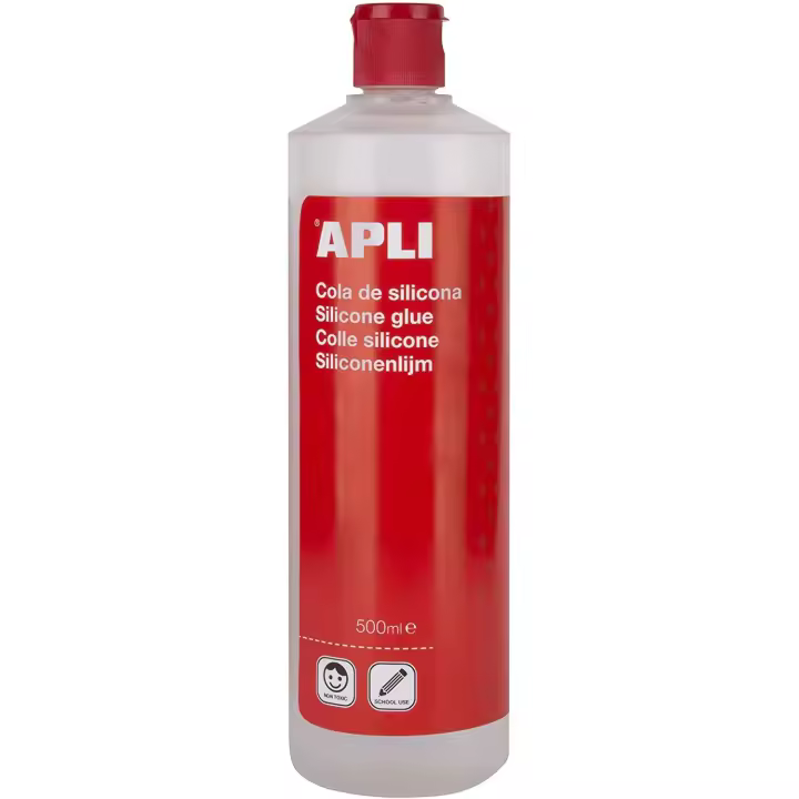 Apli 17409 Cola de silicona 500ml - 1
