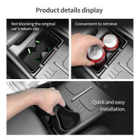 Soporte De Vaso Para Coche Silicone Resistente a Golpes Y Arrugas Para Hyundai Santa Fe 2024 Accesorios De Interiores De Almacenamiento - details 4