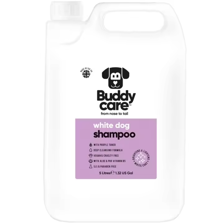 White Dog SHAMPOO Buddycare (5L) - 1