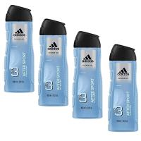 Adidas - Gel de Ducha - Champu - After Sport - Para Hombre - 4X400ml. - details 0