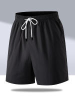 Shorts De Playa Para Hombre Ropa Casual De Verano Material Poliéster Estilo Sólido Talla Adecuada Para Primavera Y Verano - details 1