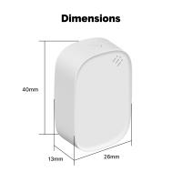 Sensor Inteligente De Temperatura Y Humedad MOES Tuya Zigbee Para Interior Monitoreo Por APP Compatible Con Alexa Google Home Batería Recargable - details 13