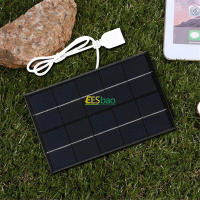 Panel Solar USB Portátil 5W 5V Cargador Rápido Para Exteriores Generador De Energía Solar Polícrata Para Viajes Y DIY - details 7