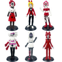 Set De 6 Figuras Alastor PVC Para Niños Juguete De Acción Hells Cos Hotels Regalo De Navidad Para Niños Adolescentes Y Adultos - details 0