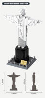 Set De Construcción Arquitectónica 937 Piezas De Cristo Redentor Modelo Compatible Con Bloques De Juguetes Regalo Para Niños Y Adultos - details 7