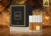 Perfume de Lujo Lattafa Khamrah 100ml Unisex | Fragancia Árabe Especiada Dulce con Toques Amaderados y Cálidos | 100% Original, Larga Duración | Ideal para Regalo y Uso Nocturno | Elegancia Oriental para Hombre y Mujer - details 2