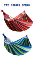 Hamacas De Algodón De Lona WESTTUNE Para Exteriores Soporte De Carga Hasta 200kg Para Camping Jardín Patio Atrio - details 6