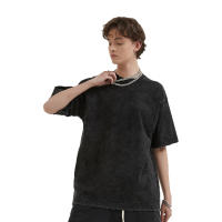 Camiseta Vintage Para Hombre Algodón Holgada Con Mangas Cortas Estampado Acido Camisetas Unisex Casual Transpirable - details 6