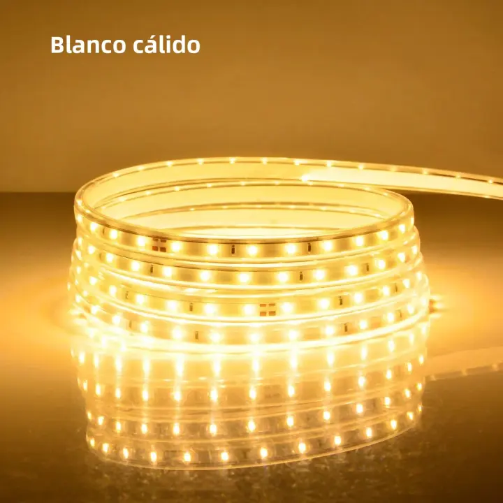 Tiras LED Flexibles De Alta Calidad 110V 220V 2835SMD 120LEDs/M Impermeables Para Exteriores Iluminación Para Armario Cocina Estante - 1