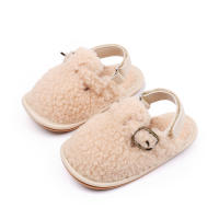 Zapatos De Bebé De Algodón Suave Y Plush Para Invierno Y Otoño Comodidad Para Prewalking 0-18 Meses Niño O Niña Fashion Antideslizantes - details 9