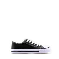 MODELISA Zapatilla Plana De Polipiel Cordón Estilo Casual Mujer - details 0