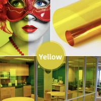 Película Decorativa De Vidrio Multicolor Resistente Al UV Para Decoración De Oficinas Y Hogares Película De Coloración Para Ventanas De Centros Comerciales - details 4
