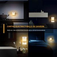 Lámpara LED De Sensor De Movimiento Para Habitación De Niños Con Sensor De Atardecer a Medianoche Luz Nocturna Sin Fichas Energía Eficiente Para Pasillo O Escalera - details 10