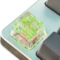 1pc Gypsophila Secas Flower Keycaps Para Teclados Mecánicos Accesorios Únicos Y Estilizados Para Computadoras - details 5