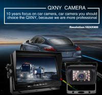 Cámara De Visión Trasera Para Coche Con Monitor De 7" LCD Color HD Para Estacionamiento De Camiones/Remolques Conector 4-Pines - details 1