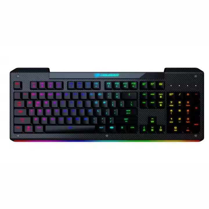 Cougar aurora s teclado gaming usb - iluminacion rgb - antighosting - cable de 1.60m - 1