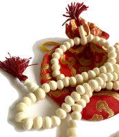 Pulsera Collar Cuentas Regalo Hombre Mujer artesania bisuteria con pompon granate Nepal hecho a mano en Tibet Japa Mala, conecta+y+compra, regalo verano - details 3