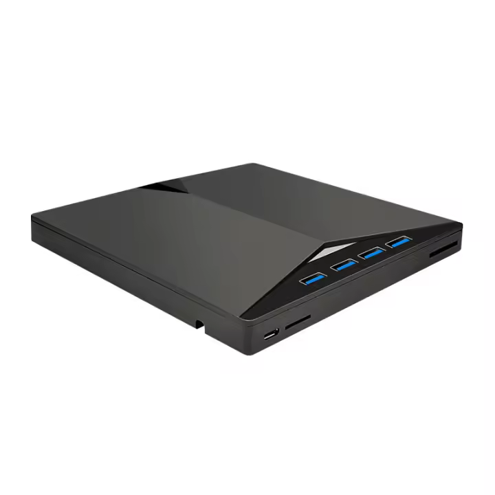 Lector Y Grabador De DVD USB 3.0 Tipo C 7-en-1 Para PC Portátil Y Notebook Compatible Con TF SD Drives Opticos Externos - 1