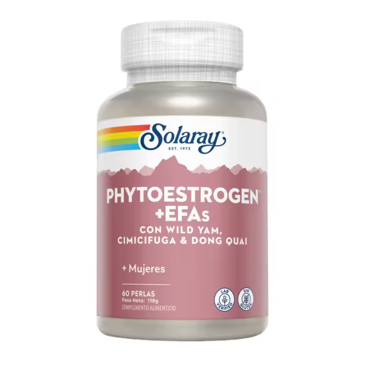 SOLARAY PLUS PHYTOESTROGEN 60 PERLAS - 1