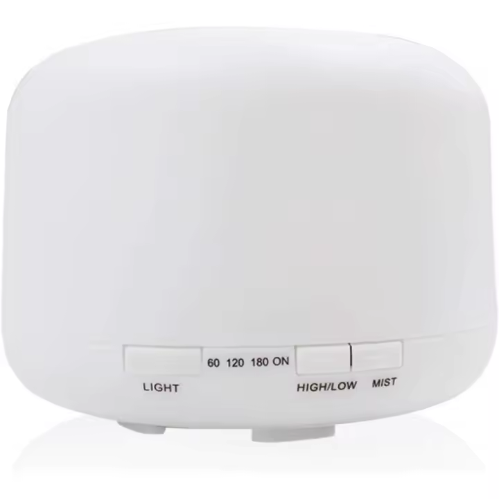 Máquina De Aromatherapy Muji De 500 Ml, Humididiffador De Purificación De Aire Silencioso Para El Hogar Ultrasónico, Horno De Aromatherapy, Lámpara Colorida Grande De 500 Ml (sin Control Remoto)-Type De Conector - 1