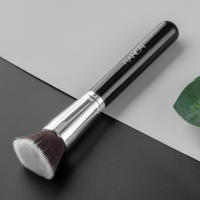 Cepillo De Maquillaje De Punto Liso Kabuki Para Base Crema Y Polvo Sombra De Contorno Mezcla Concealer Cepillo De Rostro Completo Tamaño - details 1