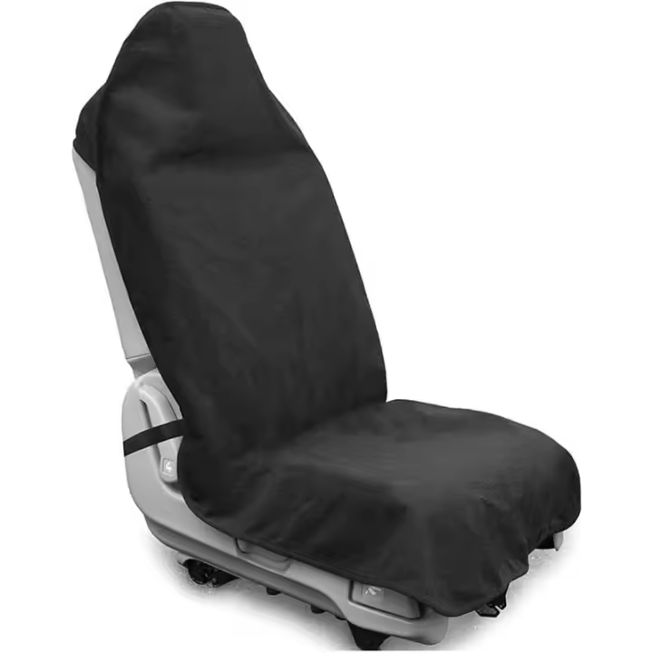 Funda de asiento de coche - Modelo universal - Protector de asiento de Tela impermeable, hecho de Algodón, impermeable y lavable a Máquina - 1